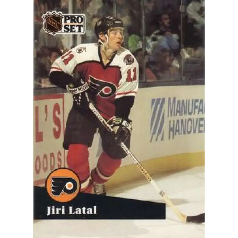 1991-92 Pro Set #454 Jiri Latal NM-MT Philadelphia Flyers Hockey Card - Hockey Card Single