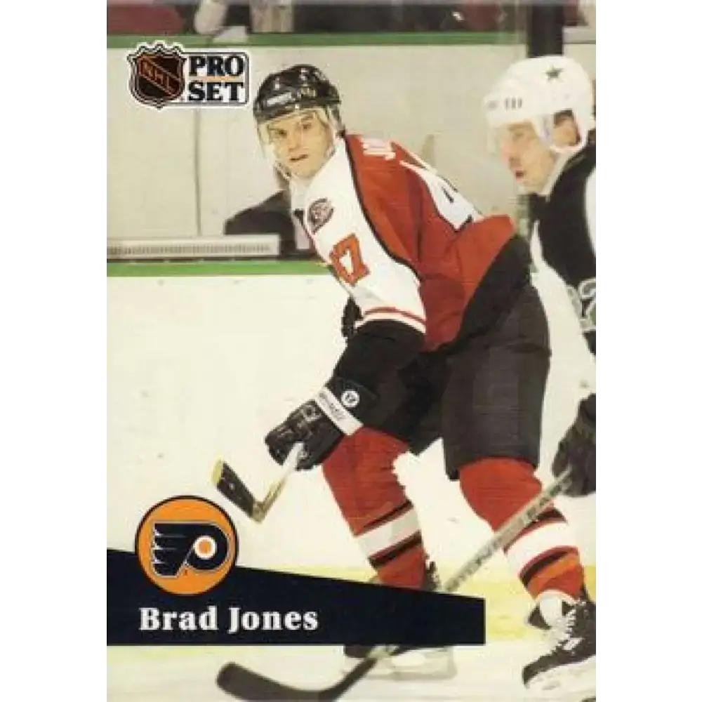 1991-92 Pro Set #456 Brad Jones NM-MT Philadelphia Flyers Hockey Card - Hockey Card Single