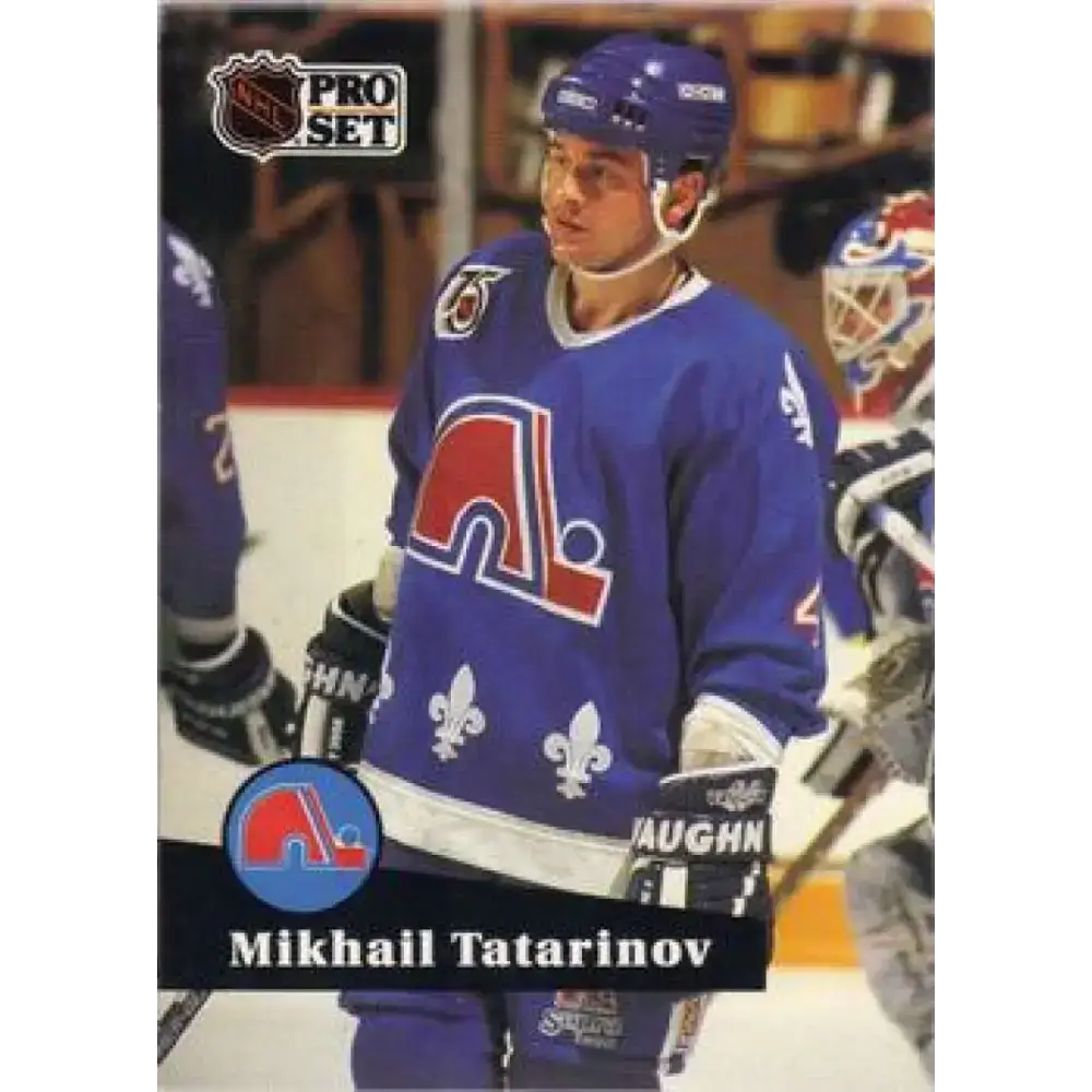 1991-92 Pro Set #462 Mikhail Tatarinov NM-MT Quebec Nordiques Hockey Card - Hockey Card Single