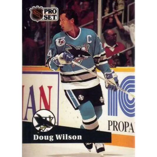 1991-92 Pro Set #478 Doug Wilson NM-MT St. Louis Blues Hockey Card - Hockey Card Single