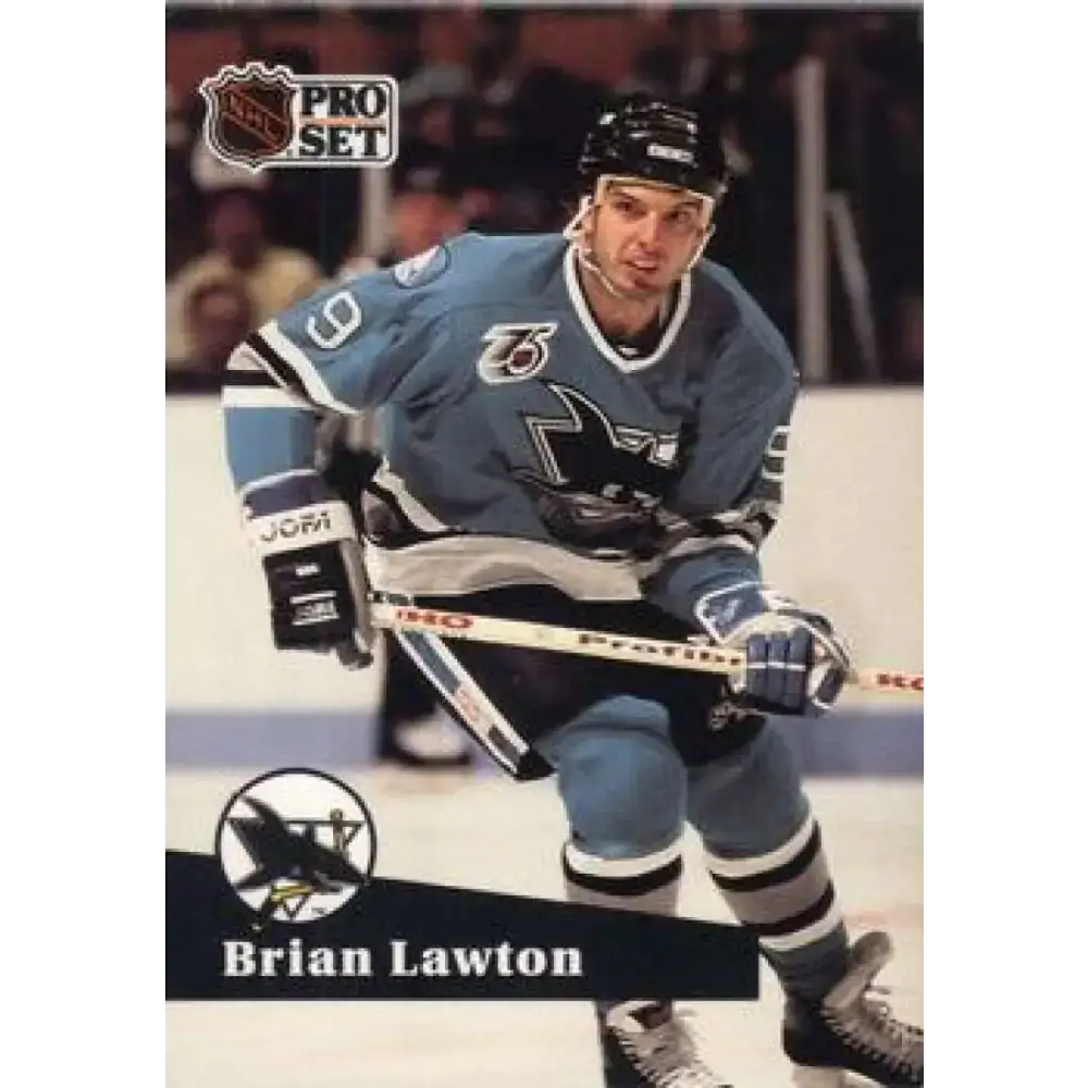 1991-92 Pro Set #482 Brian Lawton NM-MT St. Louis Blues Hockey Card - Hockey Card Single