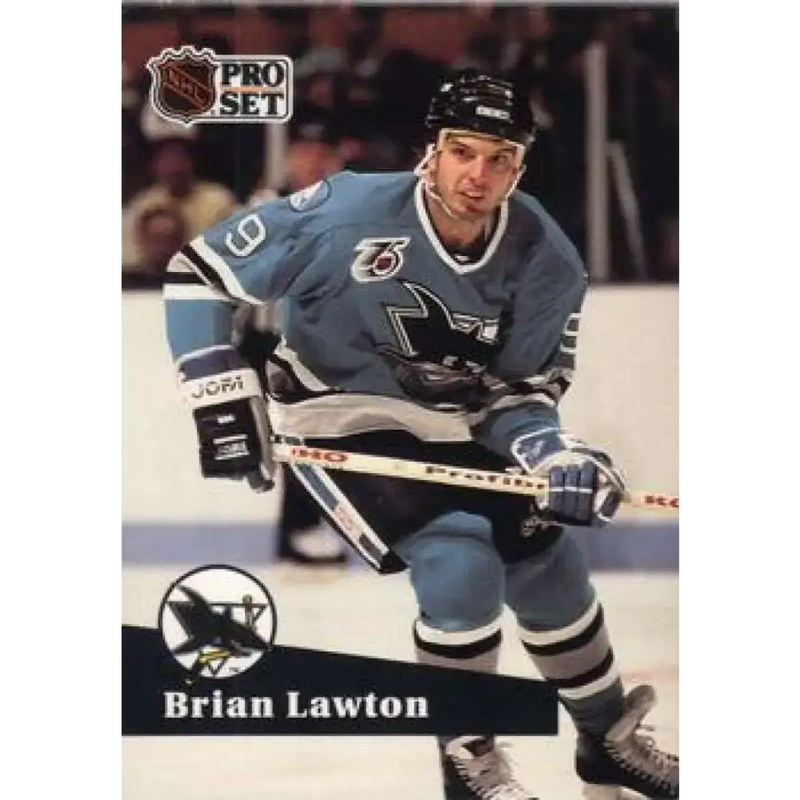 1991-92 Pro Set #482 Brian Lawton NM-MT St. Louis Blues Hockey Card - Hockey Card Single