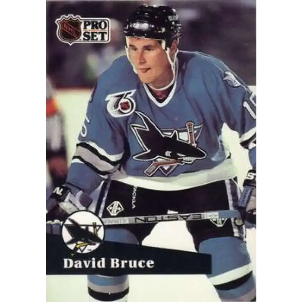1991-92 Pro Set #485 David Bruce NM-MT RC Rookie St. Louis Blues Hockey Card - Hockey Card Single