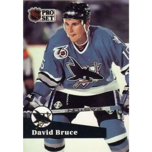 1991-92 Pro Set #485 David Bruce NM-MT RC Rookie St. Louis Blues Hockey Card - Hockey Card Single
