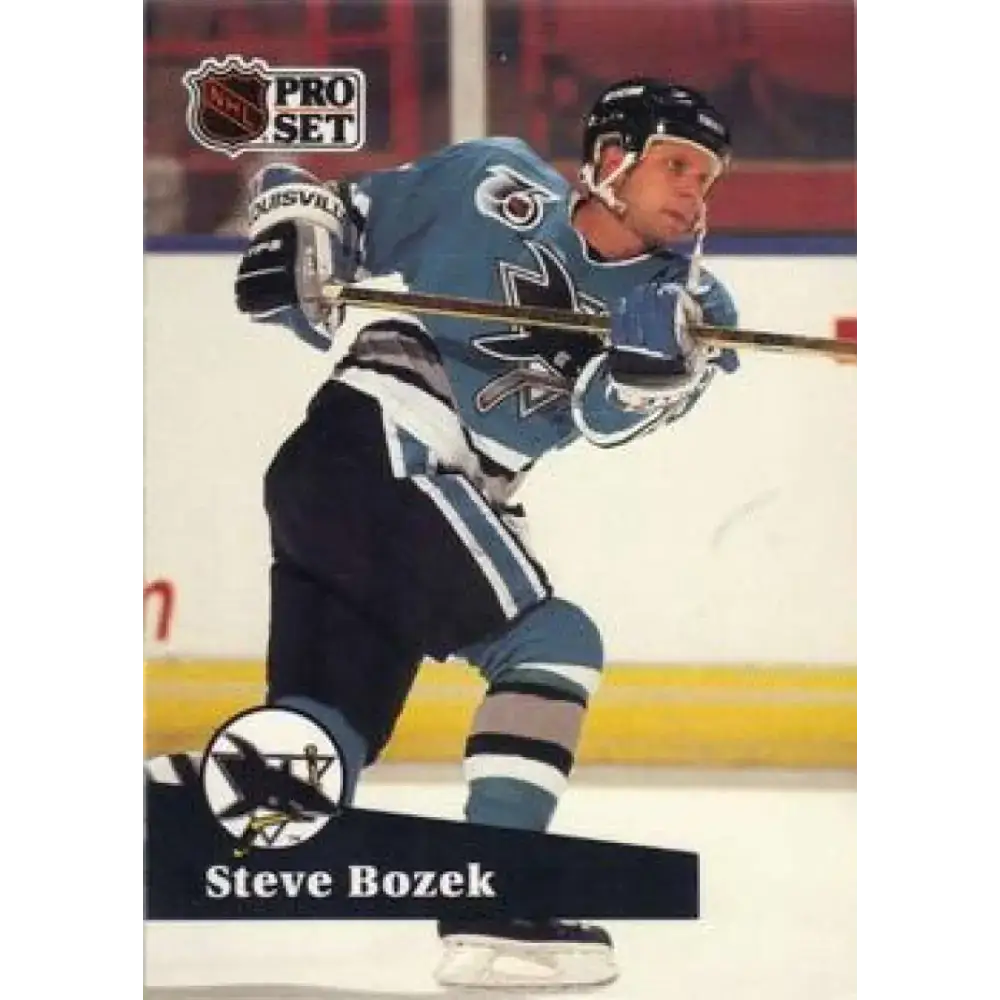 1991-92 Pro Set #486 Steve Bozek NM-MT St. Louis Blues Hockey Card - Hockey Card Single