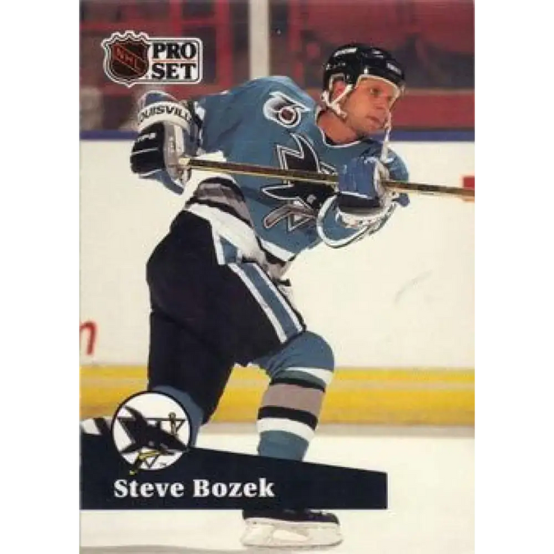 1991-92 Pro Set #486 Steve Bozek NM-MT St. Louis Blues Hockey Card - Hockey Card Single
