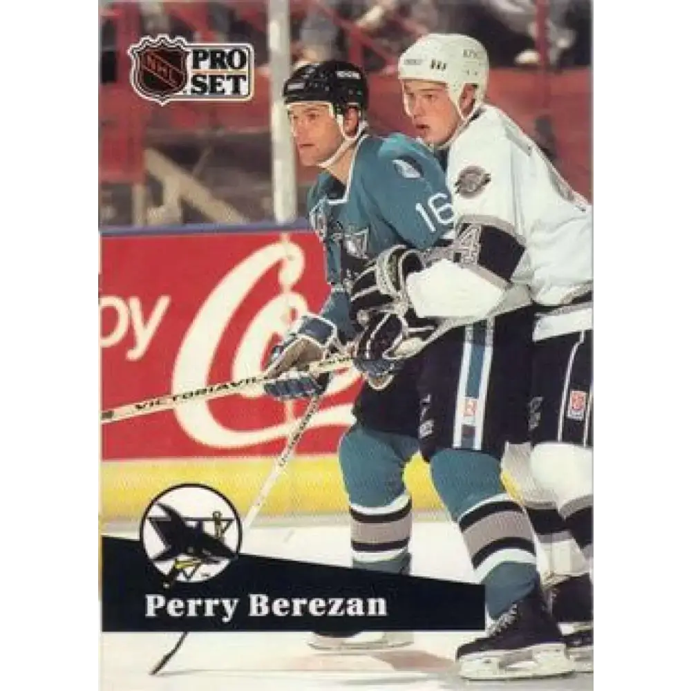 1991-92 Pro Set #487 Perry Berezan NM-MT St. Louis Blues Hockey Card - Hockey Card Single