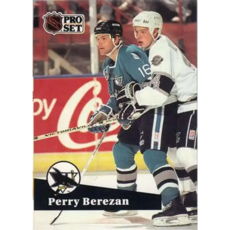 1991-92 Pro Set #487 Perry Berezan NM-MT St. Louis Blues Hockey Card - Hockey Card Single