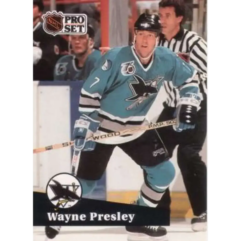 1991-92 Pro Set #488 Wayne Presley NM-MT St. Louis Blues Hockey Card - Hockey Card Single