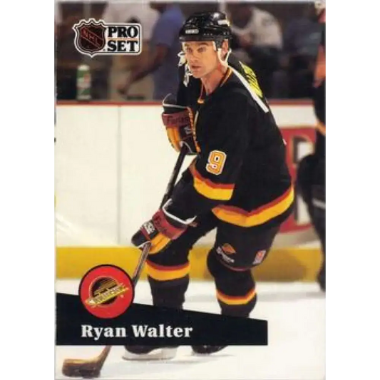 1991-92 Pro Set #504 Ryan Walter NM-MT Vancouver Canucks Hockey Card - Hockey Card Single