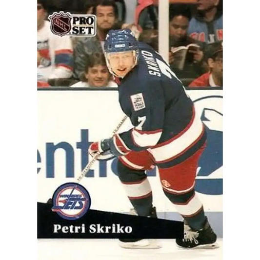1991-92 Pro Set #517 Petri Skriko NM-MT Winnipeg Jets Hockey Card - Hockey Card Single
