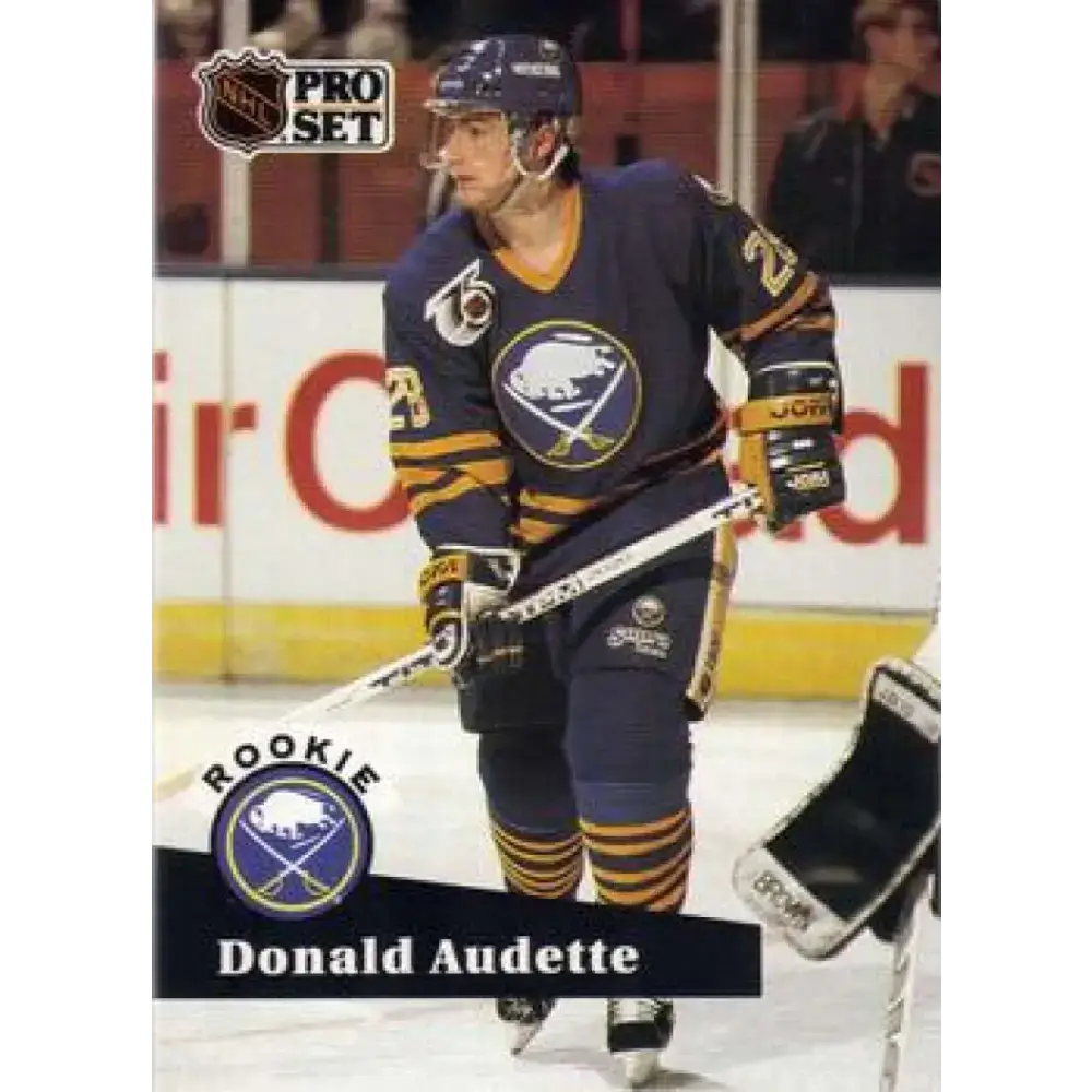 1991-92 Pro Set #524 Donald Audette NM-MT Buffalo Sabres Hockey Card - Hockey Card Single
