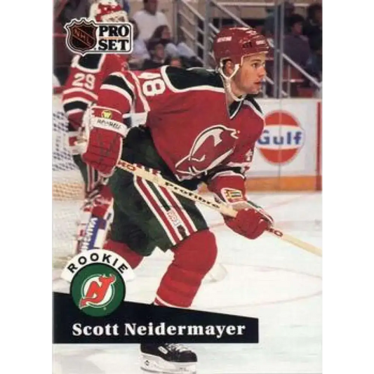 1991-92 Pro Set #547 Scott Neidermayer NM-MT New Jersey Devils Hockey Card - Hockey Card Single