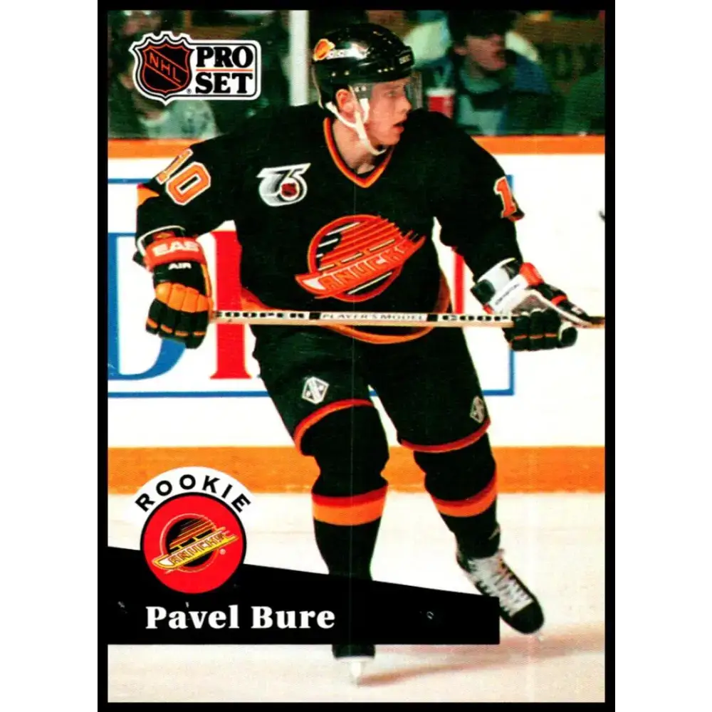 1991-92 Pro Set #564 Pavel Bure NM-MT Vancouver Canucks Hockey Card - Hockey Card Single