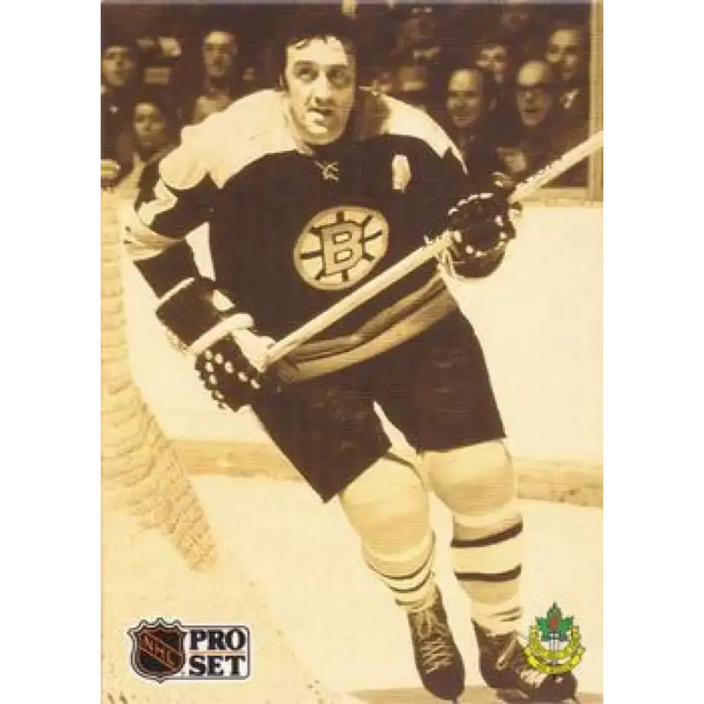 1991-92 Pro Set #594 Phil Esposito NM-MT Boston Bruins Hockey Card - Hockey Card Single