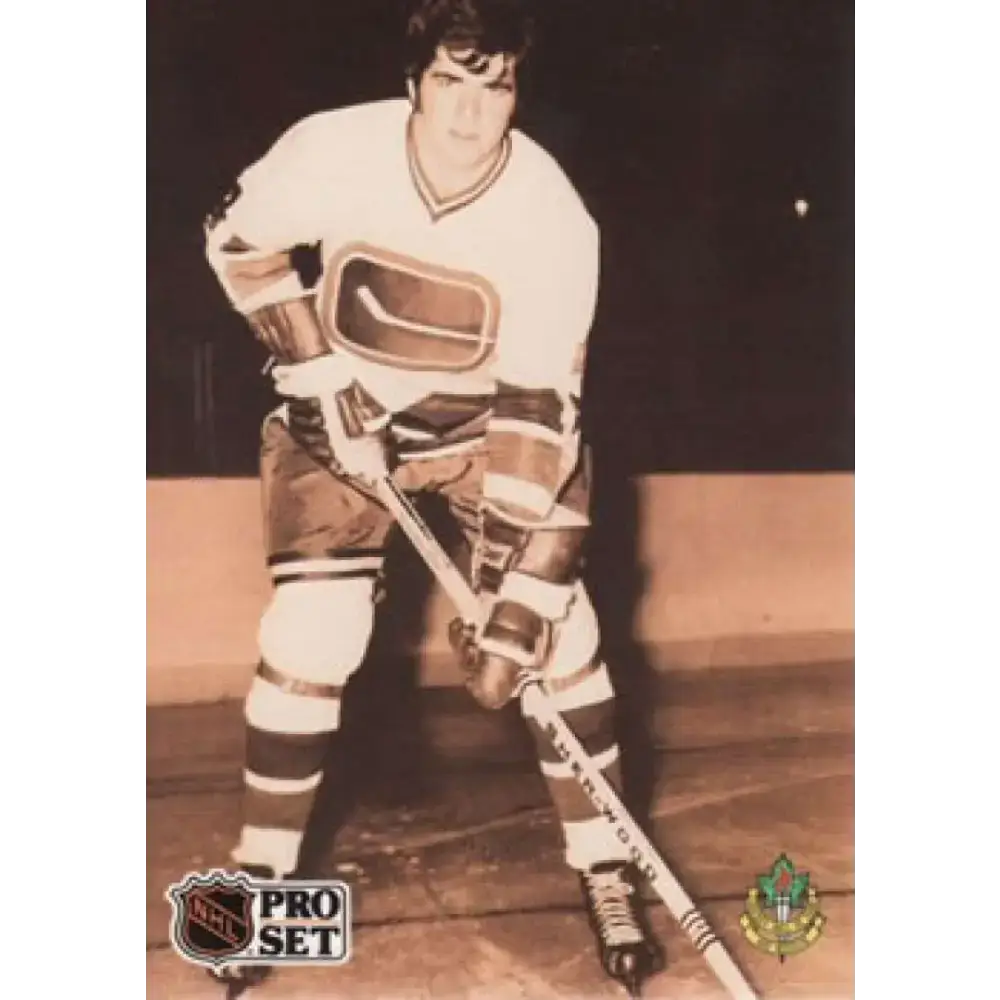 1991-92 Pro Set #595 Dale Tallon NM-MT Vancouver Canucks Hockey Card - Hockey Card Single