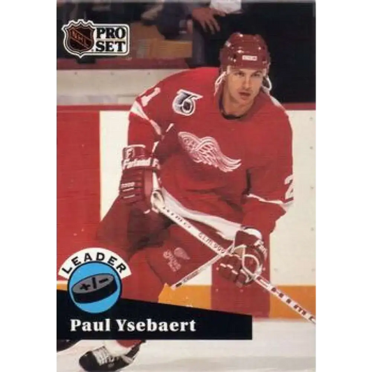 1991-92 Pro Set #608 Paul Ysebaert LL NM-MT Detroit Red Wings Hockey Card - Hockey Card Single