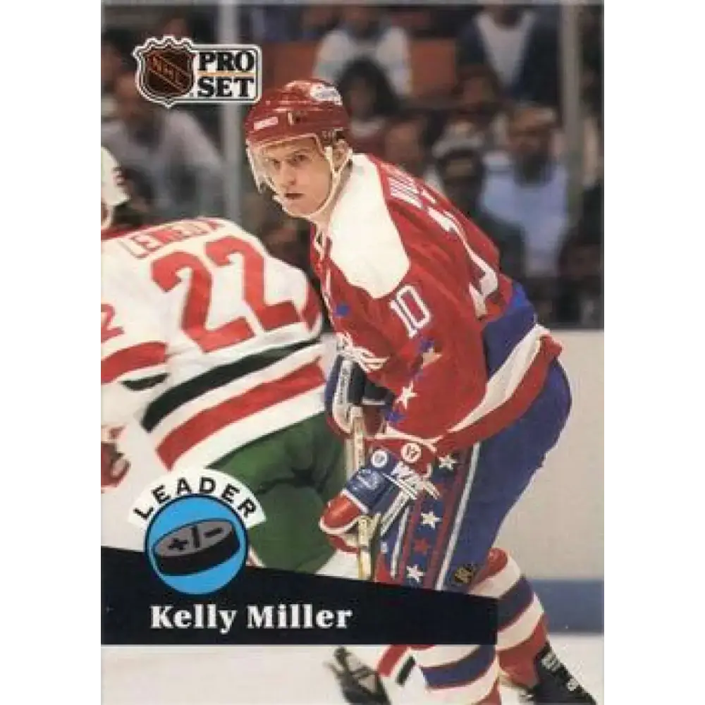 1991-92 Pro Set #611 Kelly Miller LL NM-MT Washington Capitals Hockey Card - Hockey Card Single