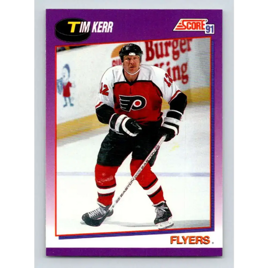 1991-92 Score American #108 Tim Kerr NM-MT Philadelphia Flyers Hockey Card - Hockey Card Single