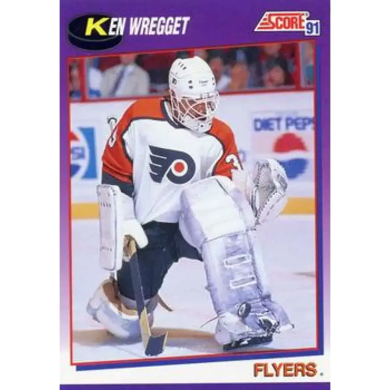1991-92 Score American #141 Ken Wregget NM-MT Philadelphia Flyers Hockey Card