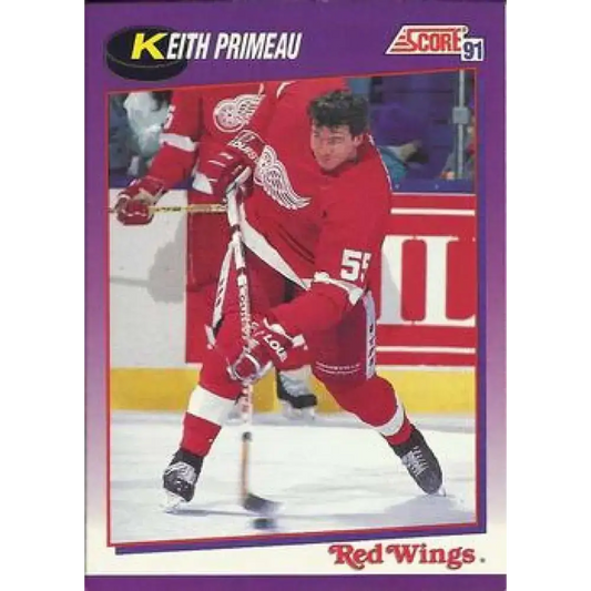 1991-92 Score American #144 Keith Primeau NM-MT Detroit Red Wings Hockey Card