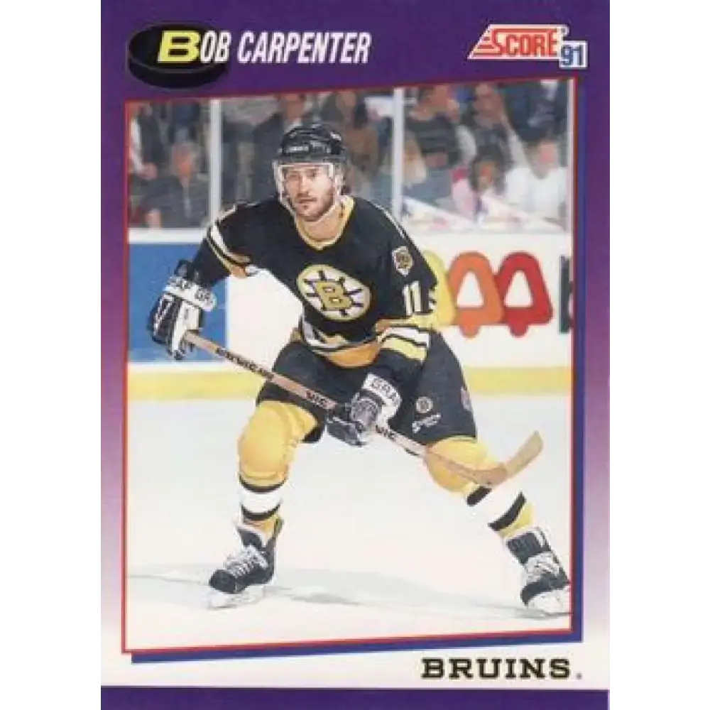 1991-92 Score American #162 Bob Carpenter NM-MT Boston Bruins Hockey Card