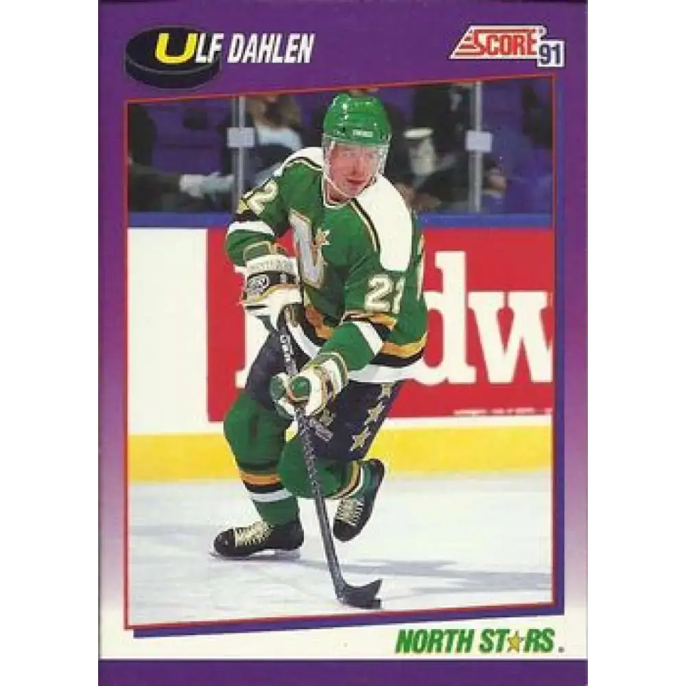 1991-92 Score American #164 Ulf Dahlen NM-MT Minnesota North Stars Hockey Card - Hockey Card Single