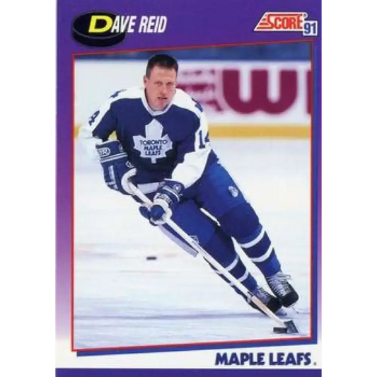 1991-92 Score American #173 David Reid NM-MT Toronto Maple Leafs Hockey Card - Hockey Card Single
