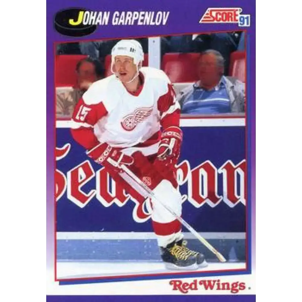 1991-92 Score American #204 Johan Garpenlov NM-MT Detroit Red Wings Hockey Card