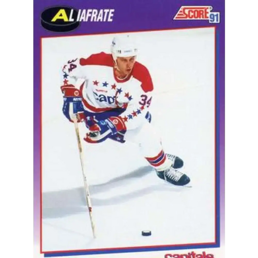 1991-92 Score American #209 Al Iafrate NM-MT Washington Capitals Hockey Card