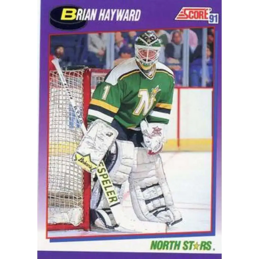 1991-92 Score American #211 Brian Hayward NM-MT Minnesota North Stars Hockey Card - Hockey Card Single