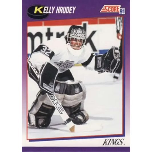 1991-92 Score American #231 Kelly Hrudey NM-MT Los Angeles Kings Hockey Card