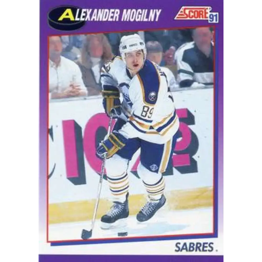 1991-92 Score American #236 Alexander Mogilny NM-MT Buffalo Sabres Hockey Card - Hockey Card Single
