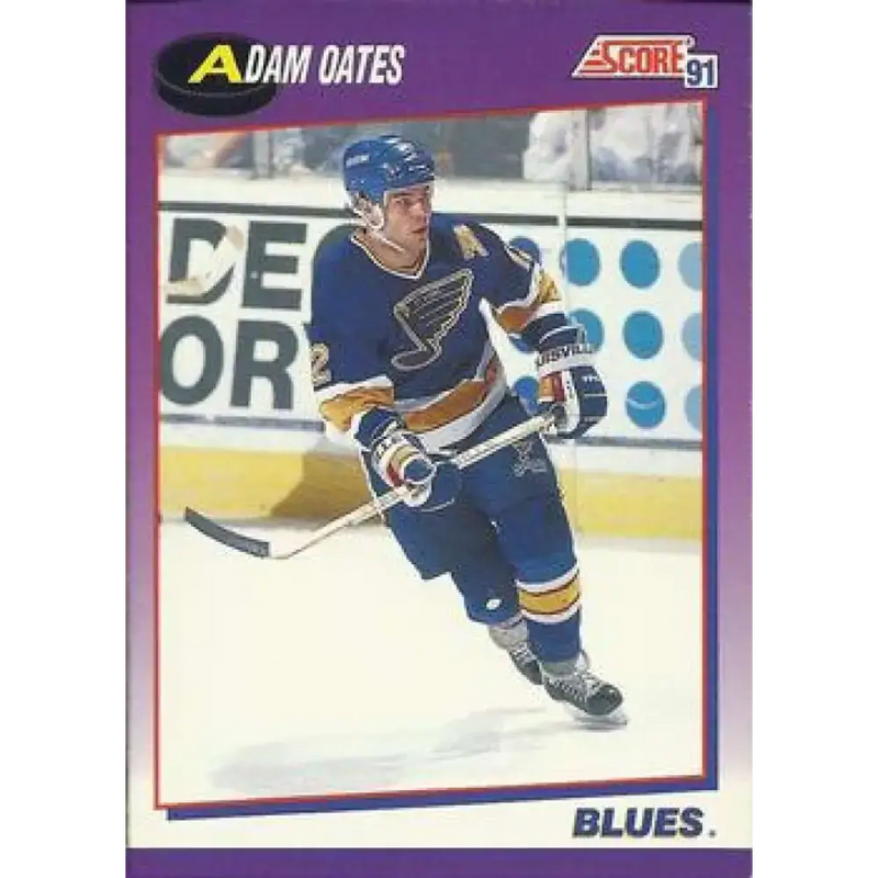 1991-92 Score American #238 Adam Oates NM-MT St. Louis Blues Hockey Card - Hockey Card Single