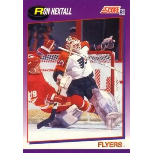 1991-92 Score American #239 Ron Hextall NM-MT Philadelphia Flyers Hockey Card - Hockey Card Single