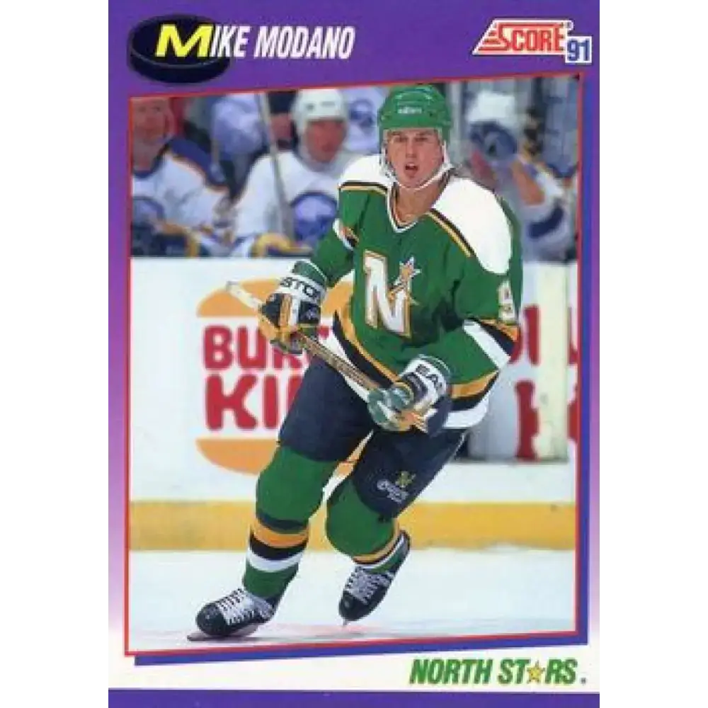 1991-92 Score American #247 Mike Modano NM-MT Minnesota North Stars Hockey Card - Hockey Card Single