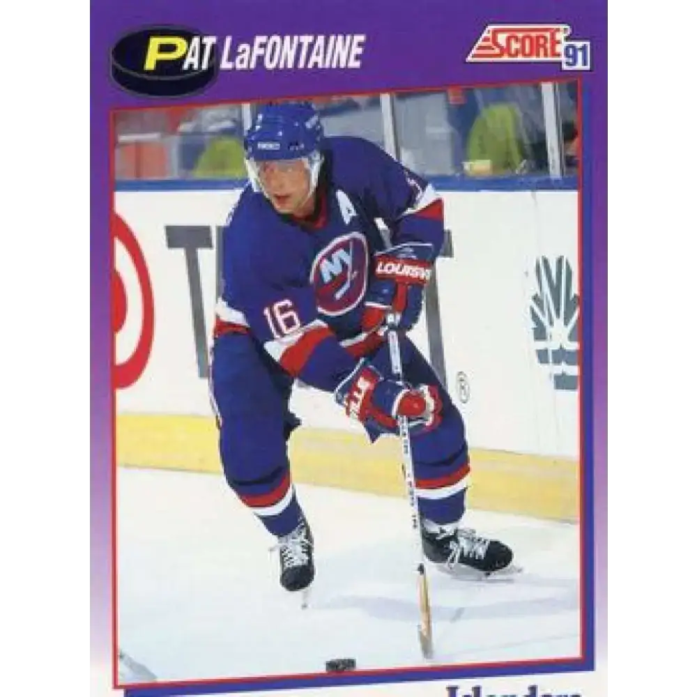 1991-92 Score American #260 Pat LaFontaine NM-MT New York Islanders Hockey Card - Hockey Card Single
