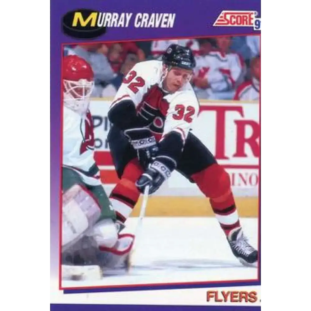 1991-92 Score American #262 Murray Craven NM-MT Philadelphia Flyers Hockey Card - Hockey Card Single