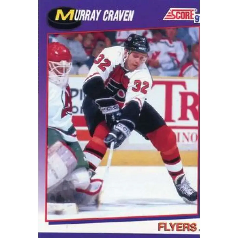 1991-92 Score American #262 Murray Craven NM-MT Philadelphia Flyers Hockey Card - Hockey Card Single