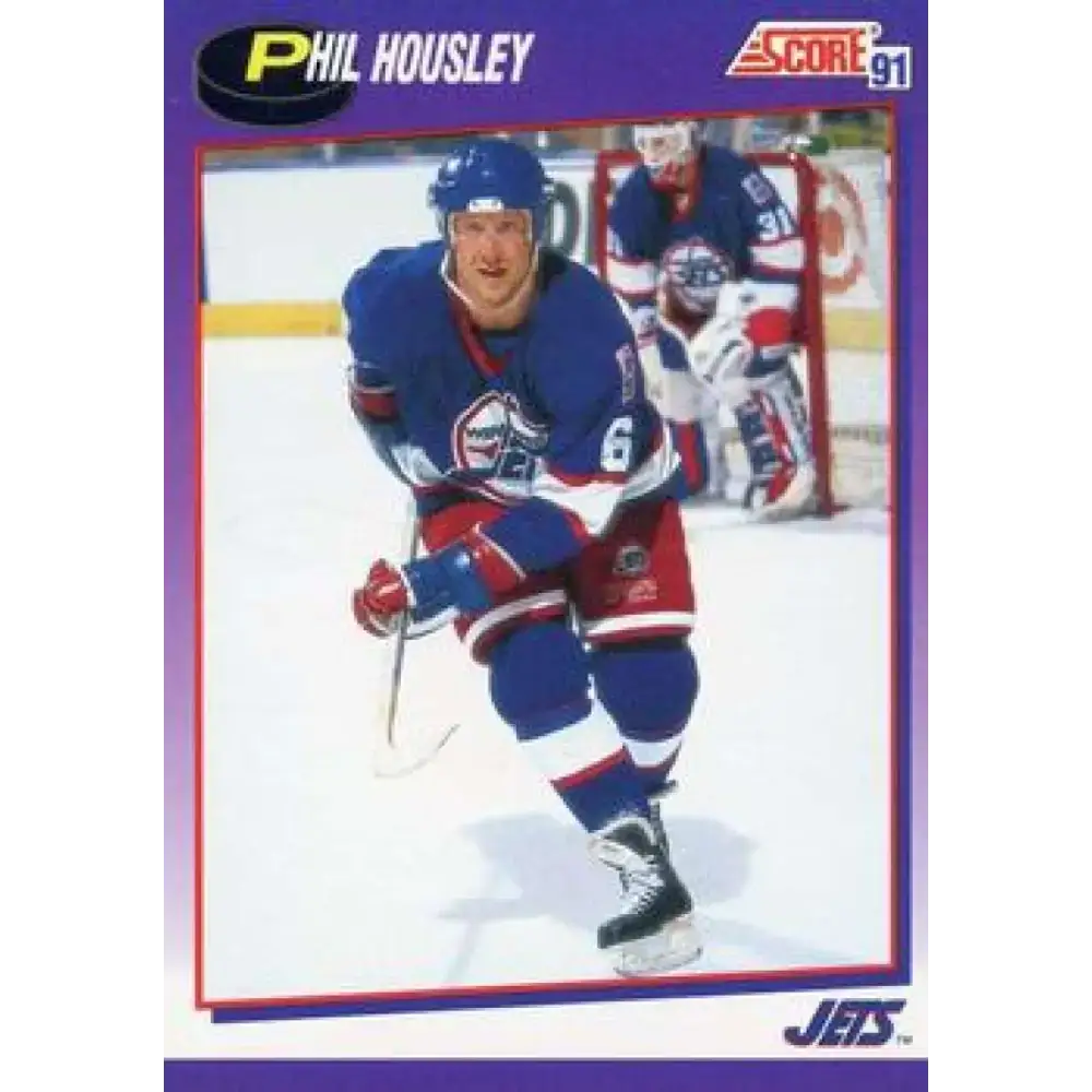 1991-92 Score American #271 Phil Housley NM-MT Winnipeg Jets Hockey Card - Hockey Card Single