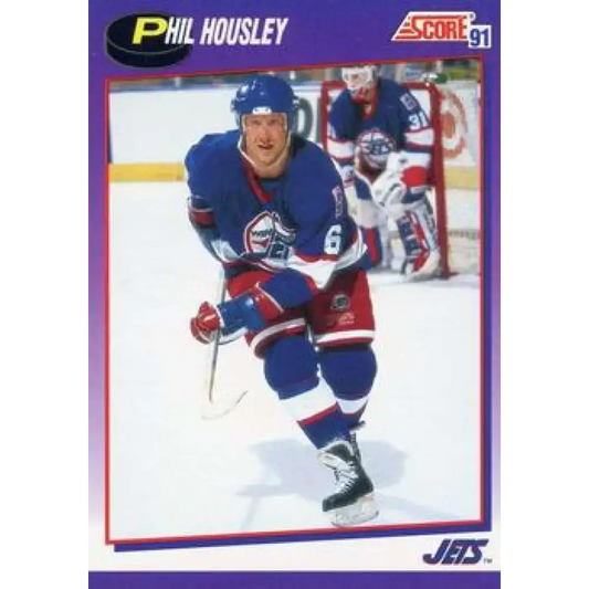 1991-92 Score American #271 Phil Housley NM-MT Winnipeg Jets Hockey Card