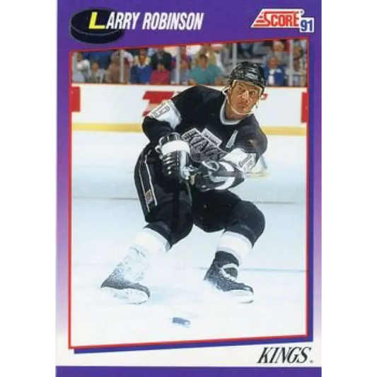 1991-92 Score American #291 Larry Robinson NM-MT Los Angeles Kings Hockey Card