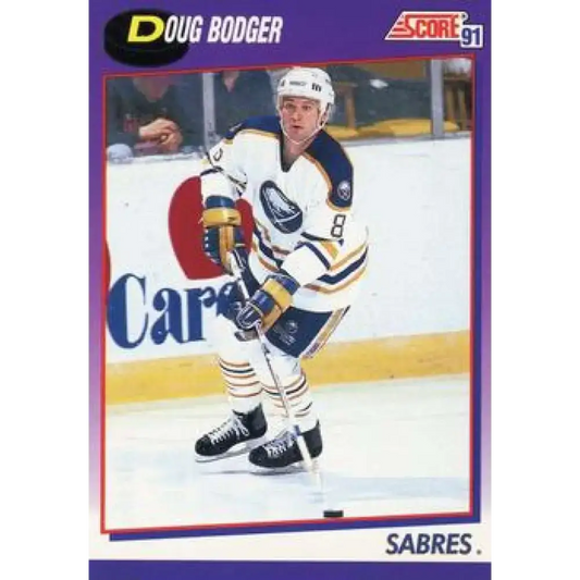 1991-92 Score American #297 Doug Bodger NM-MT Buffalo Sabres Hockey Card