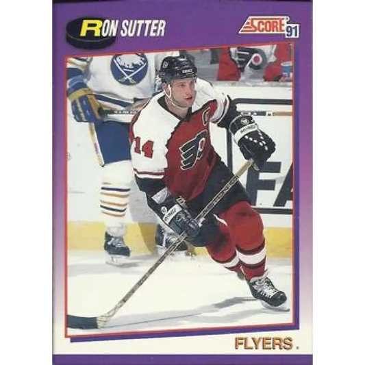 1991-92 Score American #298 Ron Sutter NM-MT Philadelphia Flyers Hockey Card - Hockey Card Single