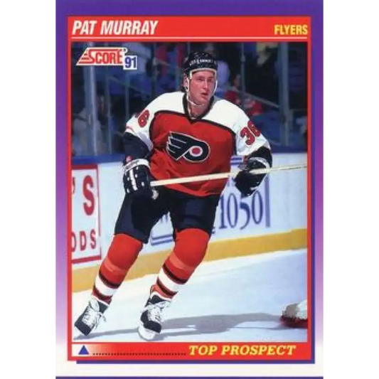 1991-92 Score American #321 Pat Murray NM-MT Philadelphia Flyers Hockey Card - Hockey Card Single