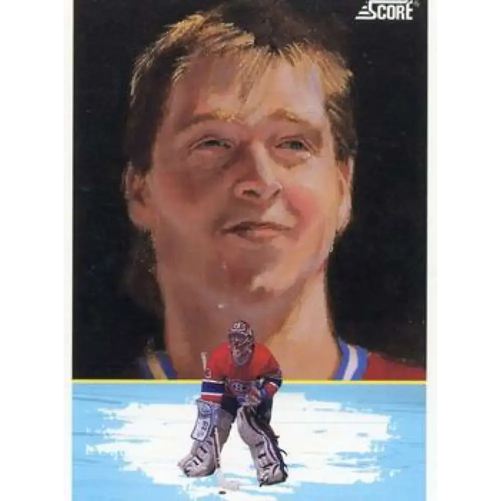 1991-92 Score American #342 Patrick Roy NM-MT Montreal Canadiens Hockey Card - Hockey Card Single