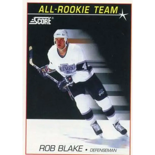 1991-92 Score American #349 Rob Blake NM-MT Los Angeles Kings Hockey Card