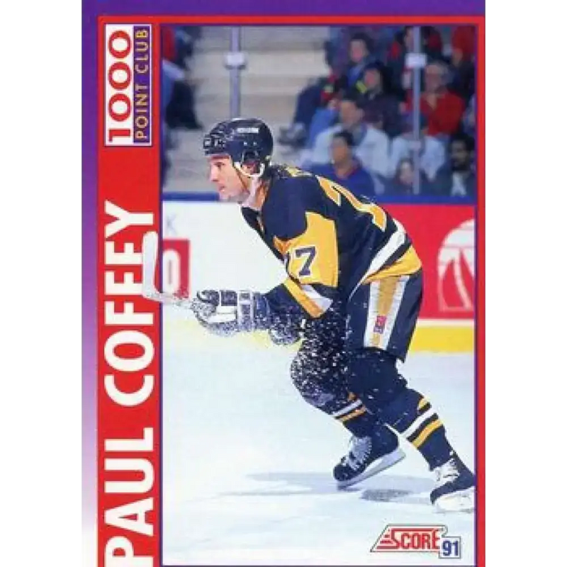 1991-92 Score American #372 Paul Coffey NM-MT Hockey Card - Hockey Card Single