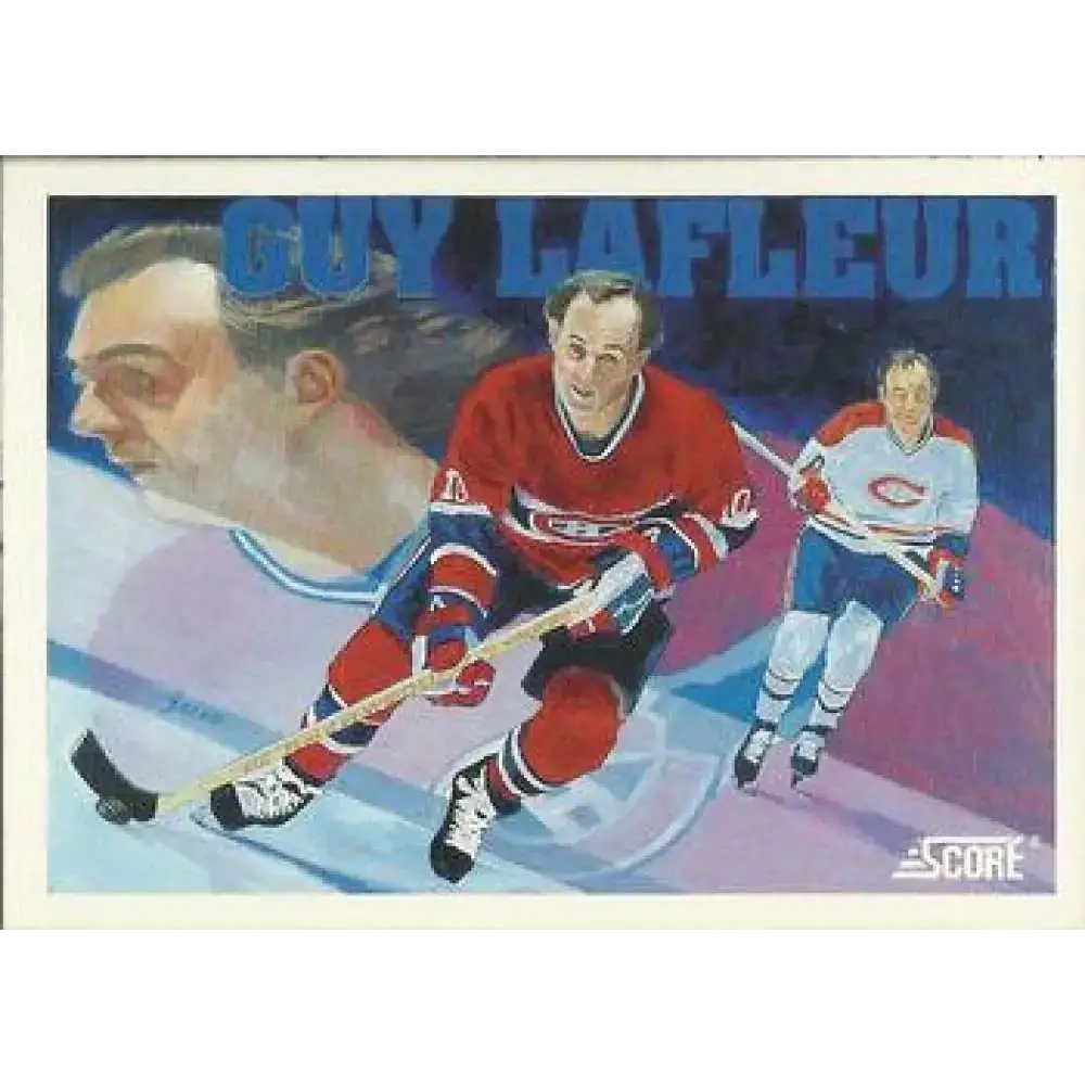 1991-92 Score American #401 Guy Lafleur NM-MT Hockey Card - Hockey Card Single