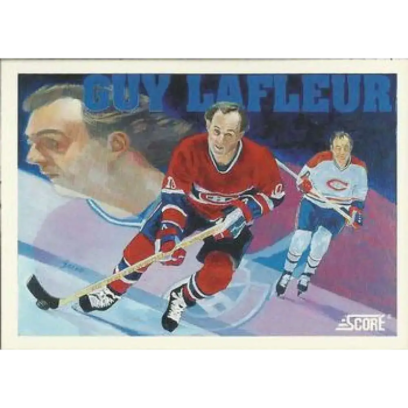 1991-92 Score American #401 Guy Lafleur NM-MT Hockey Card - Hockey Card Single